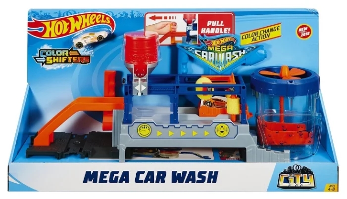 Купить Mattel Hot Wheels FTB66 Большая автомойка в кредит в Алматы Kaspi Магазин