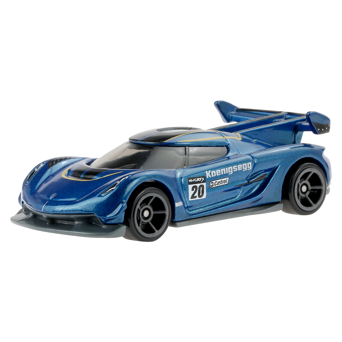 Купить Игрушечный транспорт Hot Wheels Koenigsegg Jesko металл синий в кредит в Алматы