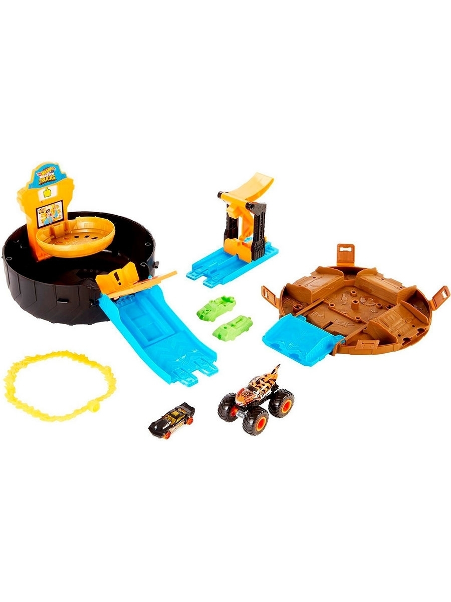 Купить Hot Wheels GVK480 Monster Trucks Трюковая арена в кредит в Алматы Kaspi Магазин