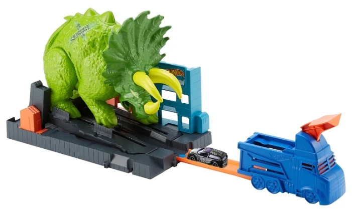 Купить Hot Wheels Smashin Triceratops GBF в кредит в Алматы Kaspi Магазин