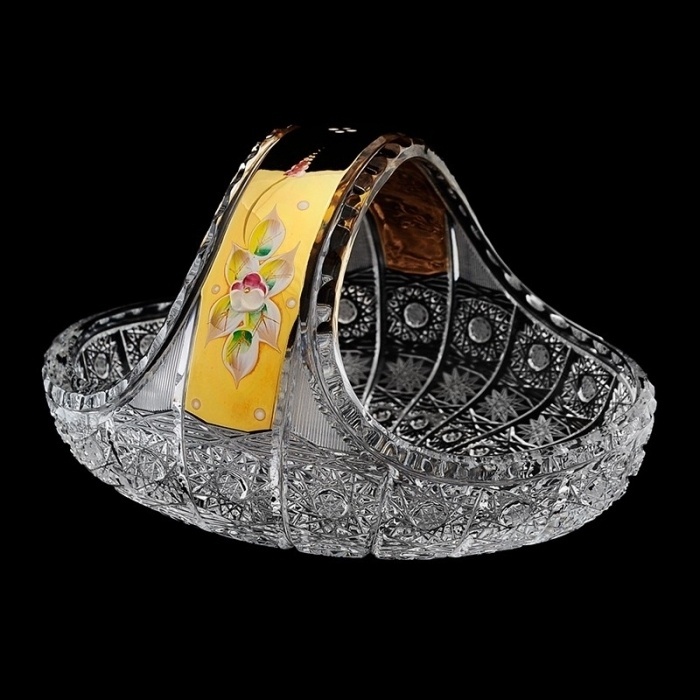 Ваза Aurum Crystal 1 шт, хрусталь, 20х12 см