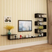 Полка Sore Inter pi 22, 220х18x155 см, черный