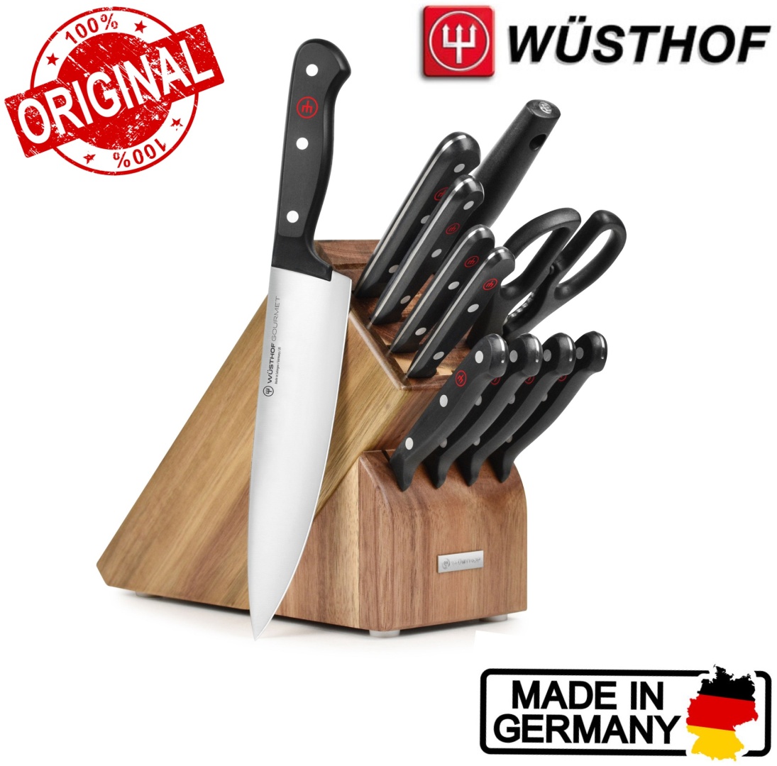 Универсальный WUSTHOF Gourmet, лезвие: углеродистая сталь 9 шт