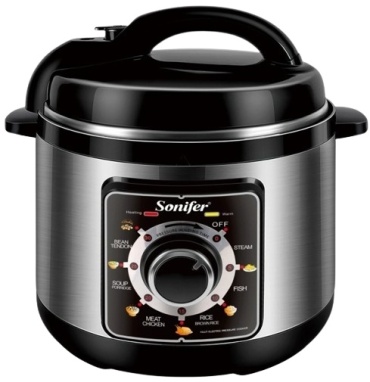 Скороварка/мультиварка Sonifer SF-4009 серый