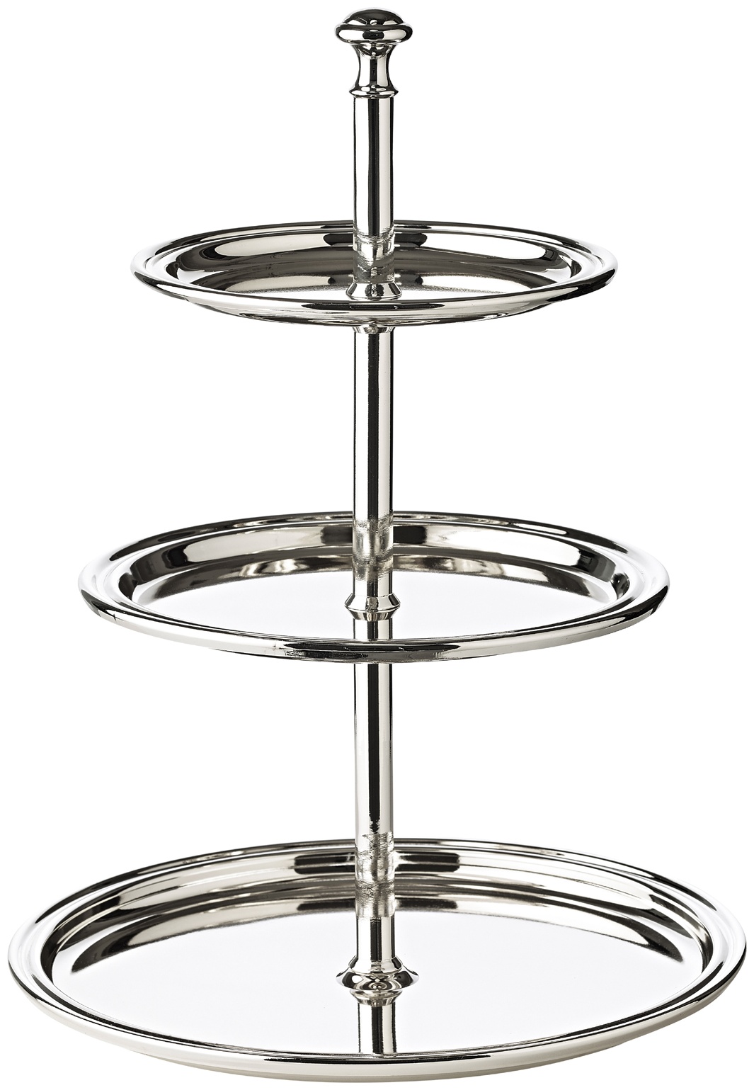 Этажерка PAPILLON 1 шт, серебро, 30х22 см