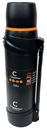 классический термос Следопыт Safari Trevel 2.5 л SST25 черный