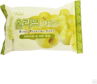 Кусковое мыло туалетное Rose Olive Peealing Soap 150 г