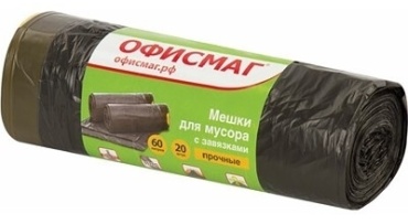 ОФИСМАГ Мешки для мусора 601398 60 л 20 шт