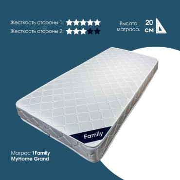 Матрас 1FAMILY MyHome Grand, 80x185x20 см