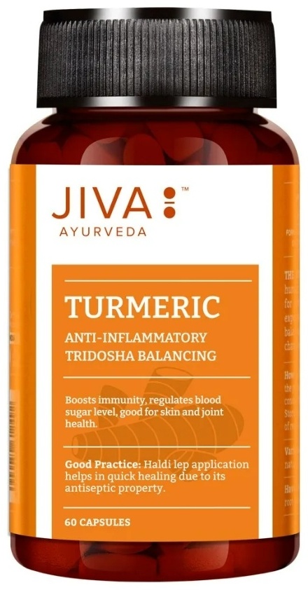 Купить Jiva Ayurveda Турмерик Turmeric таблетки 120 шт в кредит в ...