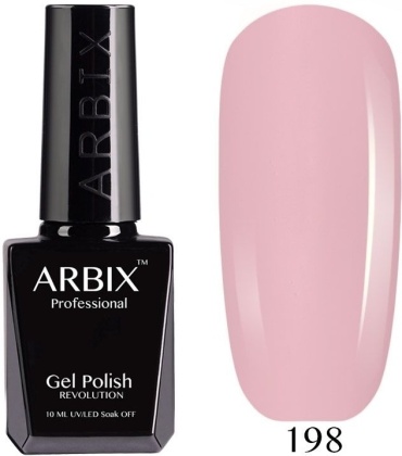 ARBIX Professional гель-лак Revolution №198 Ванильное небо глянцевое 10 мл