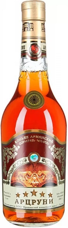 Купить Коньяк Арцруни 5 звезд 40% 500 мл в кредит в Алматы – Kaspi Магазин