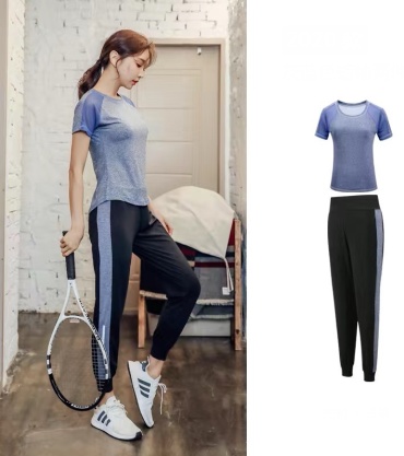 Спортивный костюм Fashion Fit голубой