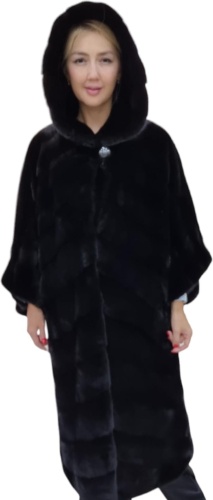 Шуба Europa Furs черный