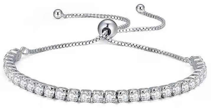 Fashion Jewelry длина 20 см медь, цирконий