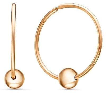 Конго Lucente 20020ш_1_10 вес 2.1 г золото, без вставок