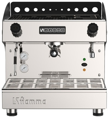 Кофемашина Fiamma Caravel 1 CV Compact TC серебристый