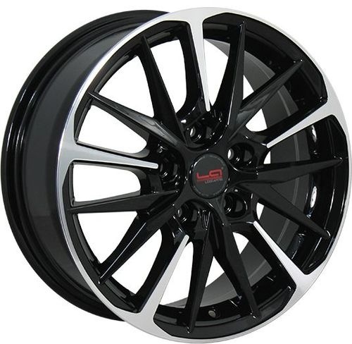Replica TY553 7.5x17/5x114.3 D60.1 ET45 черный, серебристый