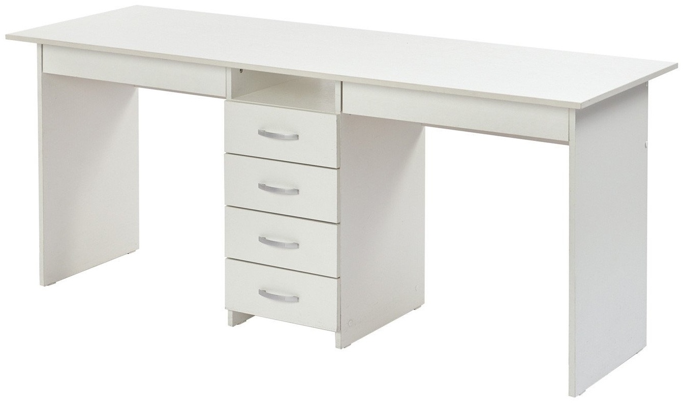 Стол письменный Elite Comfort Тандем 11, 175х60x75 см, белый