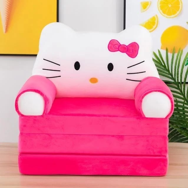 Happy диван-игрушка детский хеллоу китти 50x50x40 см, розовый
