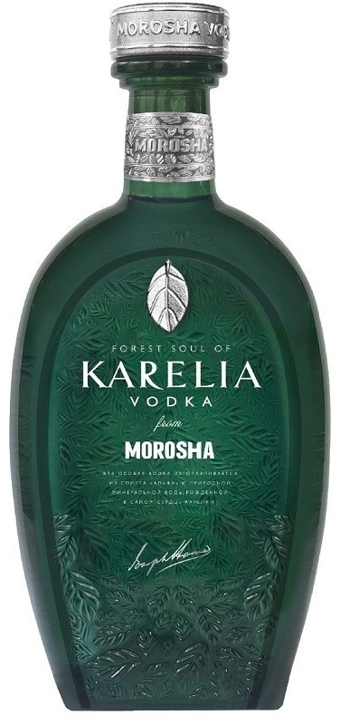 Купить Водка Morosha Forest Soul Of Karelia классическая 40% 500 мл в ...