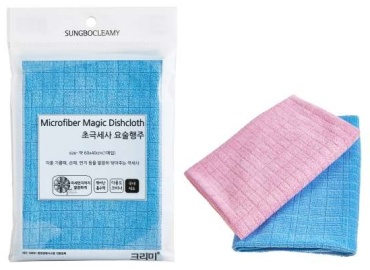 Тряпка универсальная Sungbo Cleamy Microfiber Magic Dishcloth Sungbo Cleamy 1 шт, полиамид, полиэстер