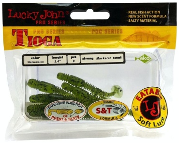 Мягкая приманка Lucky John 140119-PA01 9 шт