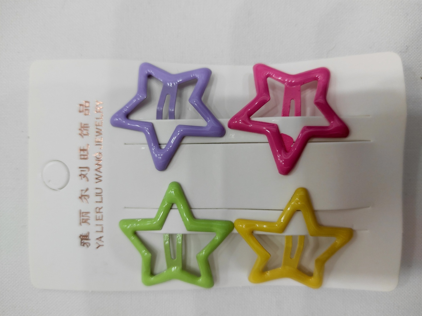 Jewelry World невидимка зажим 4 шт