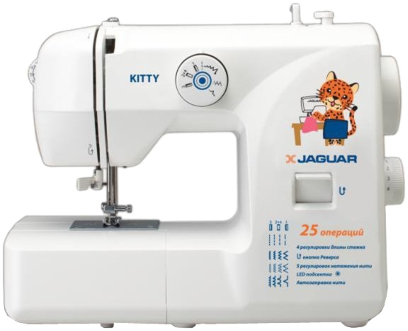 Швейная машина Jaguar Kitty белый