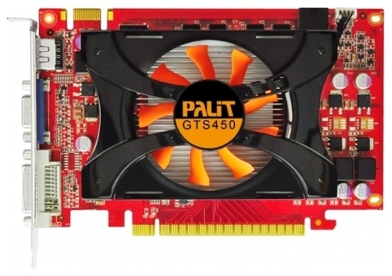 Видеокарта Palit GeForce GTS 450 NEAS450NHD41-1162F 2GB