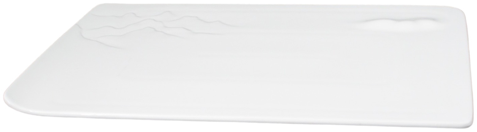 Блюдо Yiwumart 37.5х22 см, фарфор, 1 шт