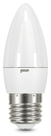 Gauss 6.5W E27, светодиодная, теплый белый