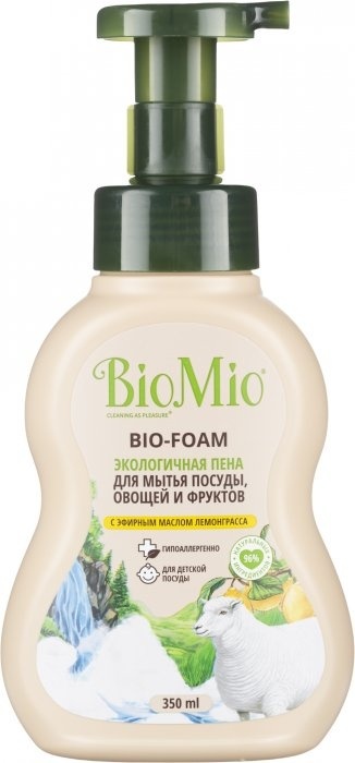 Купить BioMio жидкое Bio-Foam лемонграсс 350 мл в кредит в Алматы ...