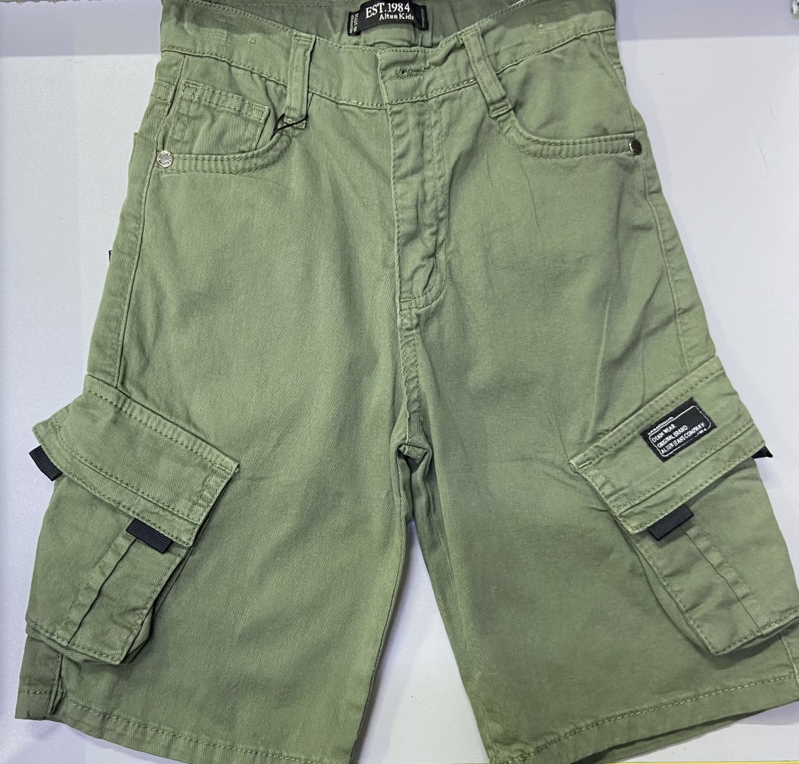 Джинсовые шорты Altun Kids хаки