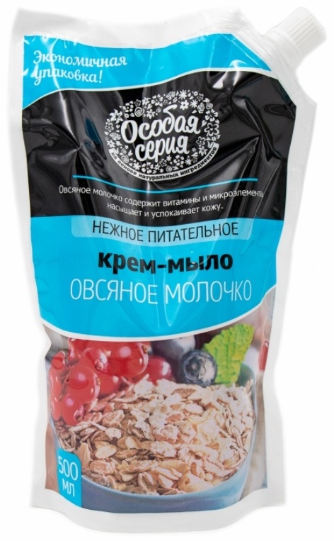 Купить Жидкое мыло туалетное Особая серия Овсяное молочко 500 мл в ...