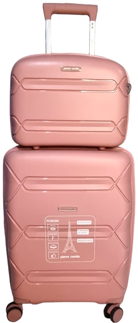 Чемодан Pierre Cardin PC86300W4-20P поликарбонат 44 л розовый