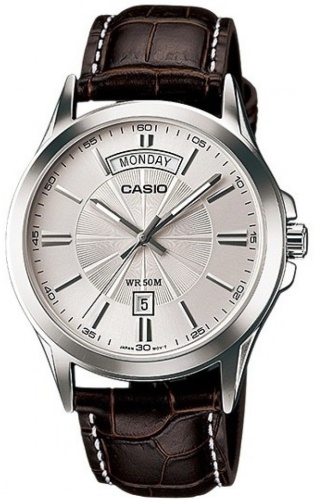 Кварцевые CASIO MTP-1381L-7AVDF нержавеющая сталь