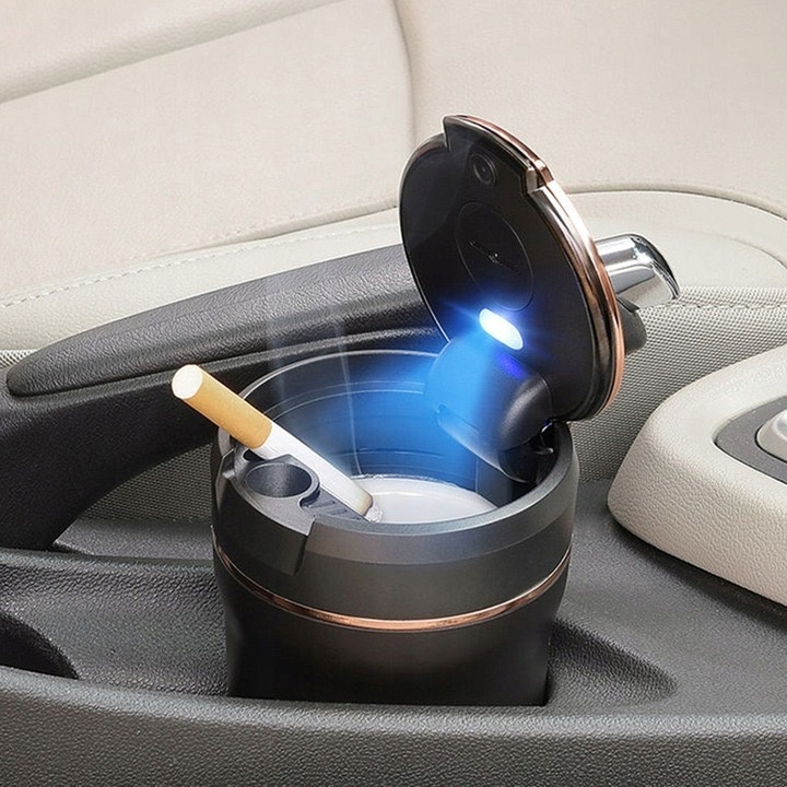 Пепельница AD 397723 черный