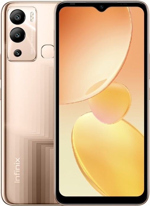 Смартфон Infinix HOT12i 4 ГБ/64 ГБ золотистый