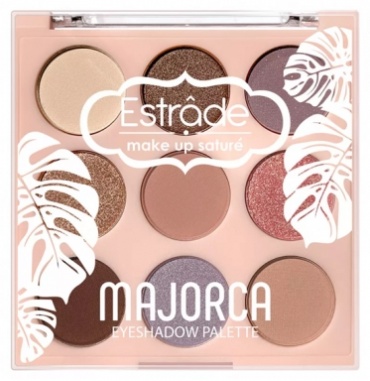 Estrade тени прессованные Eyeshadow palette Majorca