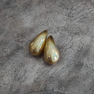 Серьги Fashion Jewelry бижутерный сплав, акрил, без вставок
