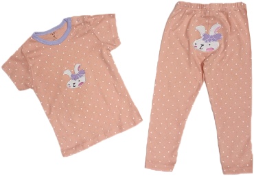 Пижама carters love оранжевый