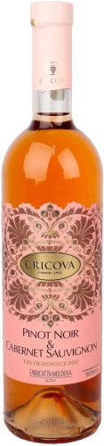 Вино Cricova Pinot Noir&Cabernet Sauvignon полусладкое розовое 13.5% 0.75 л