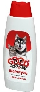 Средство Good Dog&Cat шампунь от блох, от клещей для кошек и собак 250 мл