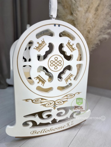 Колыбель Bellohomekz Бесык, для детей от 0 до 6 мес. полозья для качания
