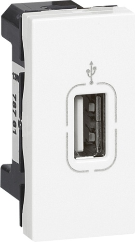 Legrand встраиваемая Mosaic, USB-розетка