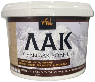 VIP Лак акриловая основа бесцветный, 3 л