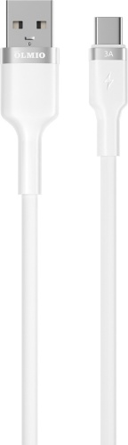 Кабель OLMIO USB 2.0 (M), USB TypeC (M), , 41658 белый