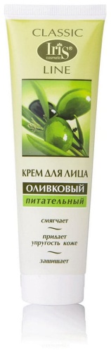Iris cosmetic крем Оливковый питательный для лица 100 мл