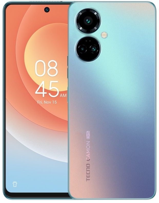 Смартфон TECNO Camon 19 Pro 8 ГБ/128 ГБ голубой